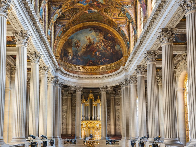 Palace of Versailles in France